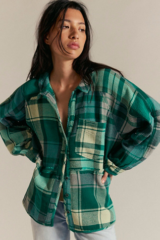 We The Free Cozy Plaid Shirt