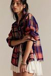 We The Free Cozy In Plaid Shirt