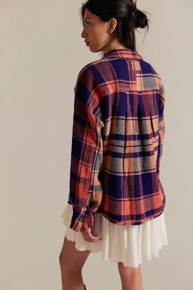 We The Free Cozy In Plaid Shirt #2