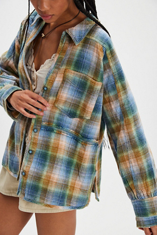 Free People We buy The Free Plaid Coat