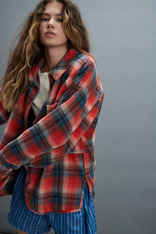 We The Free Cozy Plaid Shirt