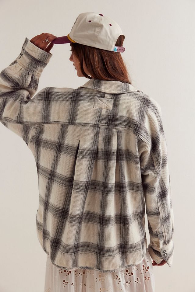 We The Free Cozy In Plaid Shirt #2