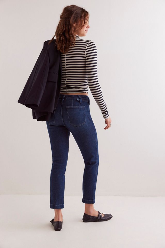 CRVY Evie Slim Bootcut Jeans #2