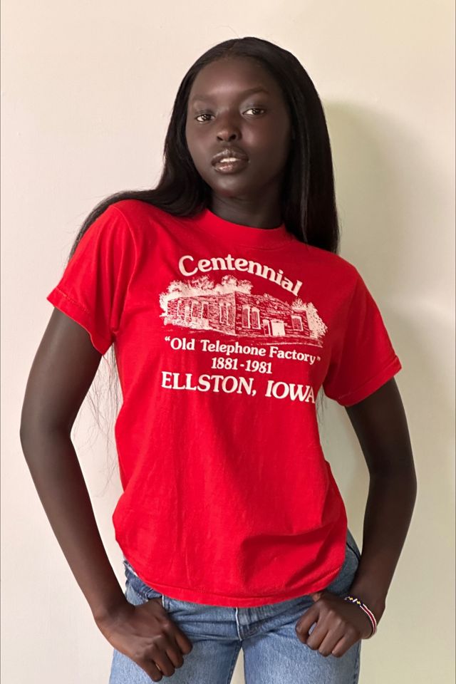 Vintage 1980's Ellston, Iowa T-shirt Selected By Afterlife Boutique #1