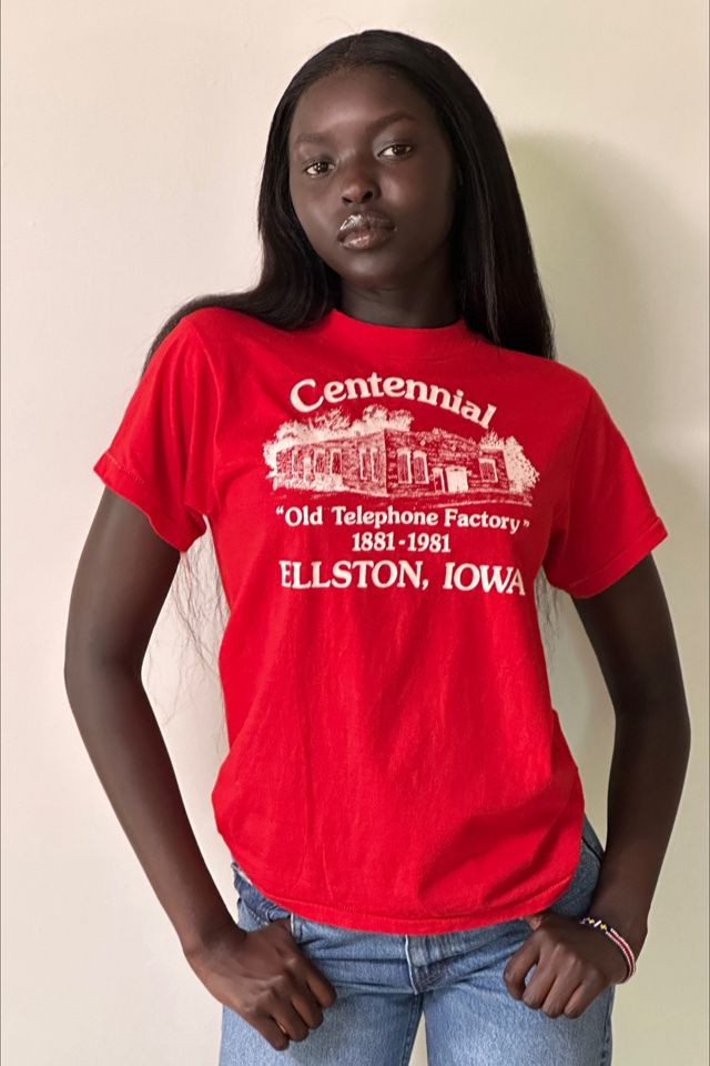 Vintage 1980's Ellston, Iowa T-shirt Selected By Afterlife Boutique #3