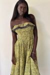 Vintage 1950's Paisley Eyelet Dress Selected By Afterlife Boutique