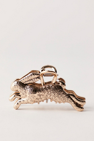 Modern Metal Claw Clip par Free People en Lapin, pour femme