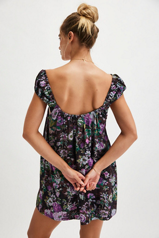 Wildflower Printed Mini Dress