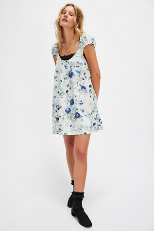Wildflower Printed Mini Dress Free People