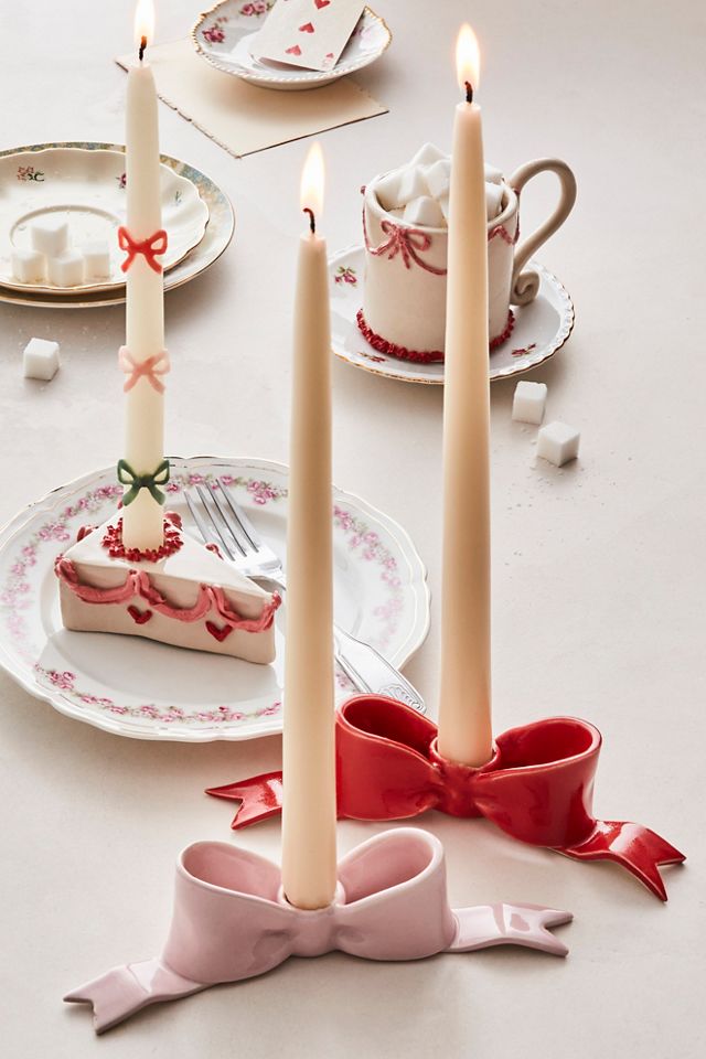 Bougies effilées à nœud #3