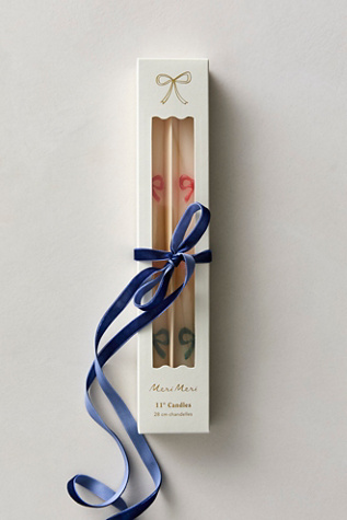 Bow Taper Candles by Meri Meri at Free People