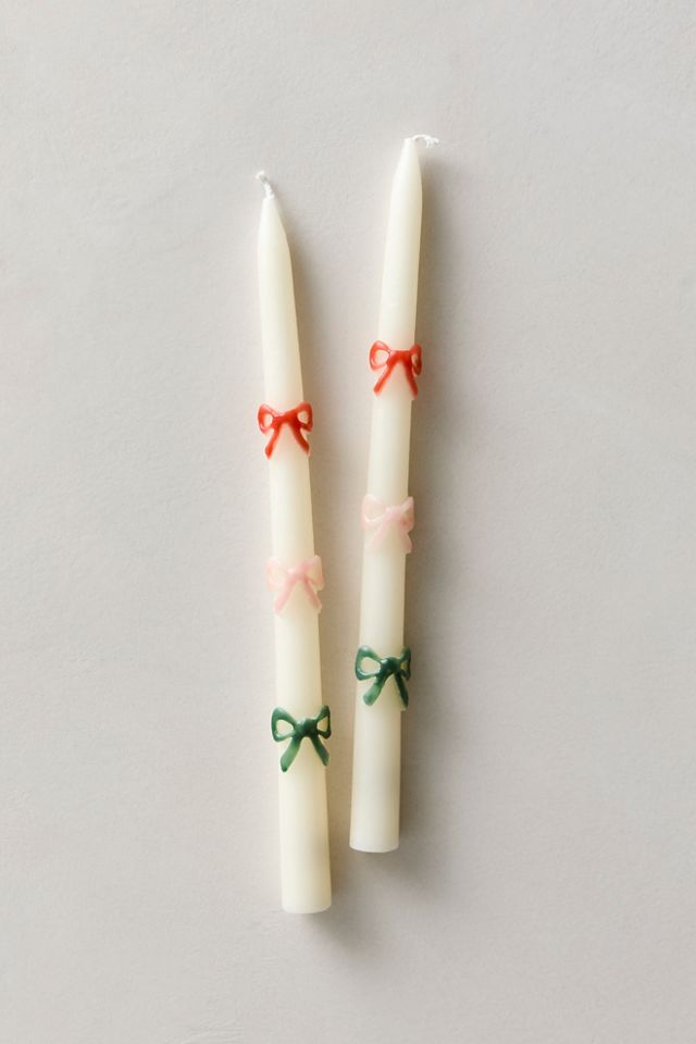 Bougies effilées à nœud #1