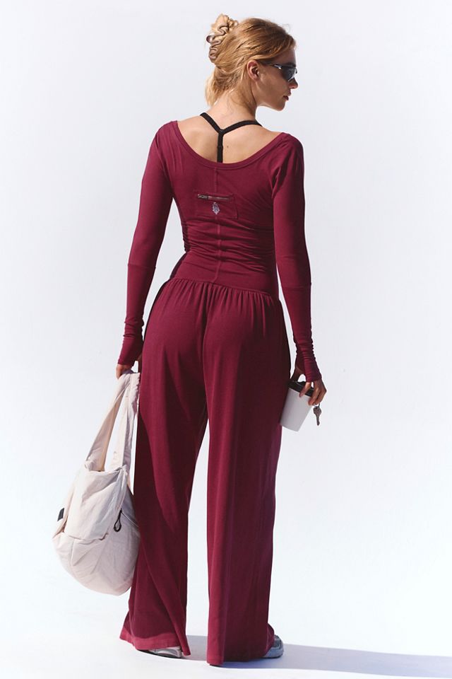 Hot Shot Wide-Leg Onesie #1