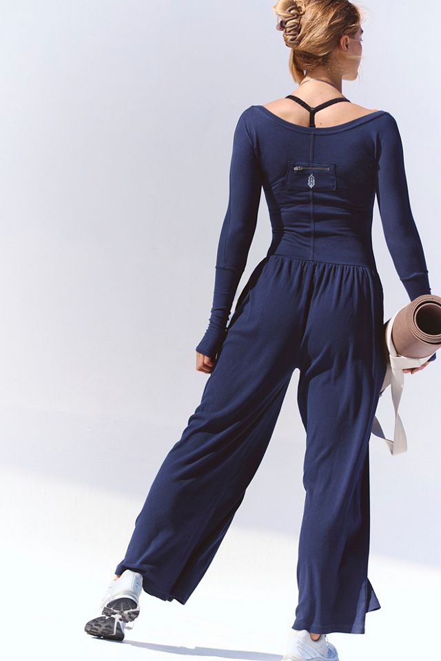 Hot Shot Wide-Leg Onesie #1