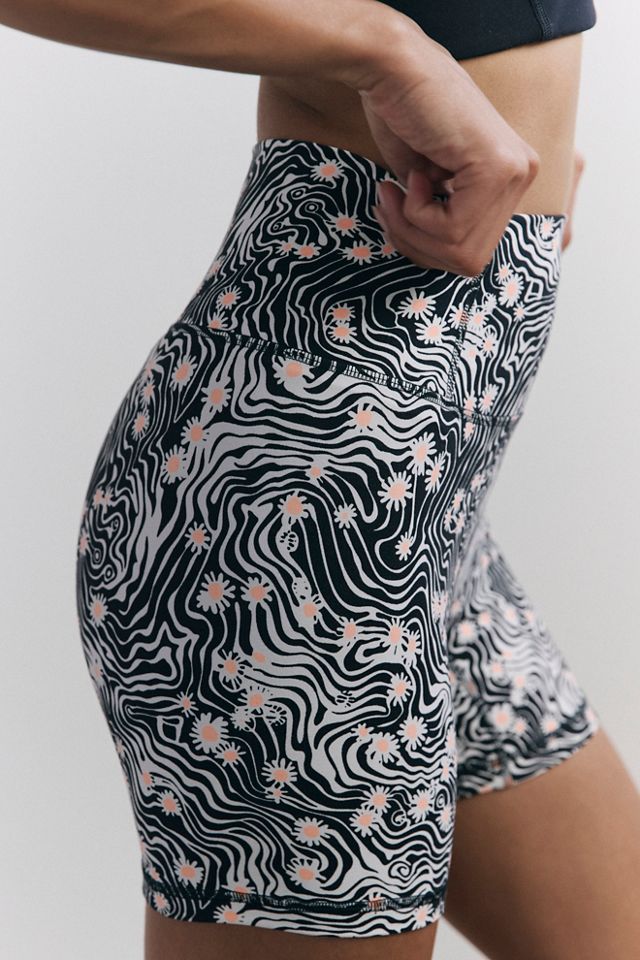 Never Better Printed Bike Shorts #2