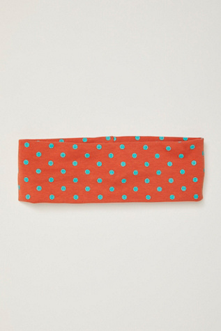 Molly's Soft Headband At Free People In Pop Color Polka Dot