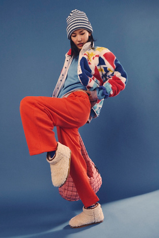 Top Score Barrel Pants by FP Movement at Free People in Mandarin Red, Size: XS