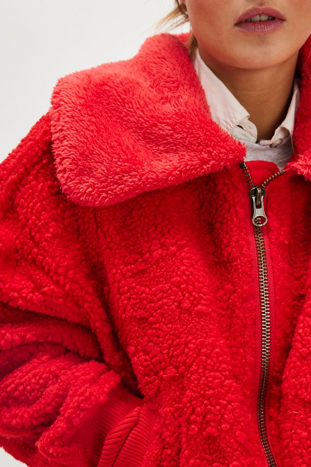 フリーピープル Free People Cozy Up Cardi レディース Sweaters High Risk Red Cozy Up Cardi | Free People