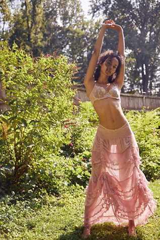 Forever Young Half Slip by Intimately at Free People in Prairie Mauve, Size: Small