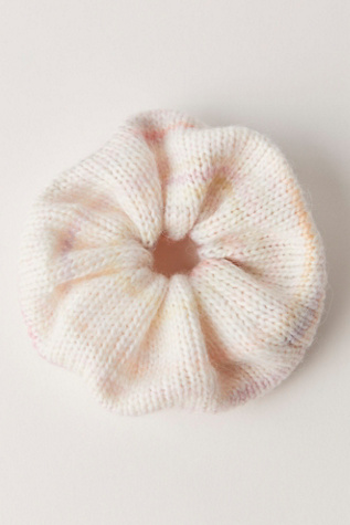 Nina Jumbo Scrunchie at Free People in Ivory Dreams