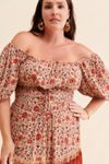 Spell & The Gypsy Printed Midi Corset Dress
