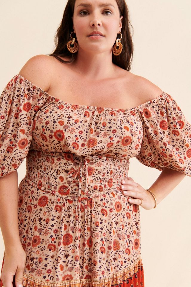 Spell & The Gypsy Printed Midi Corset Dress #2