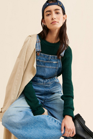 Wrangler Flare Denim Overalls