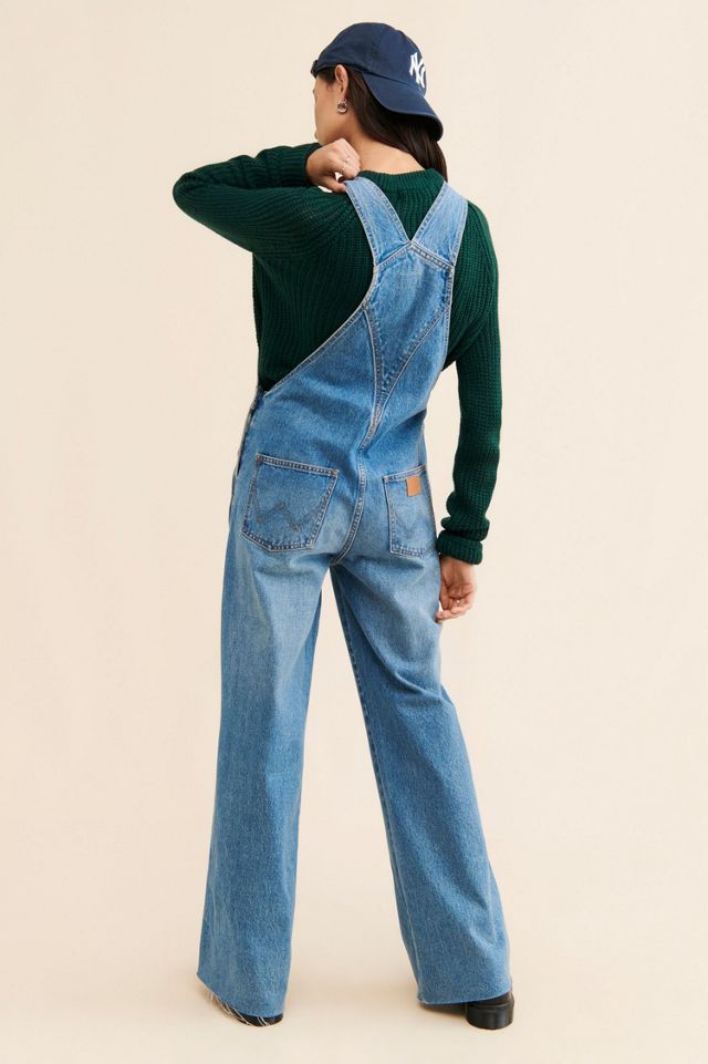 Wrangler Flare Denim Overalls #1