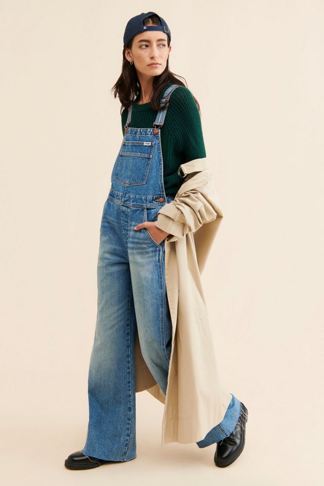 Wrangler Flare Denim Overalls #3