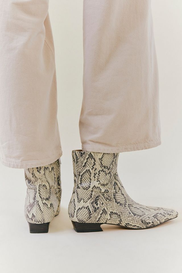 Easy Does It Snake Print Boots Free People