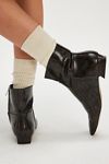 Easy Does It Snake Print Ankle Boots