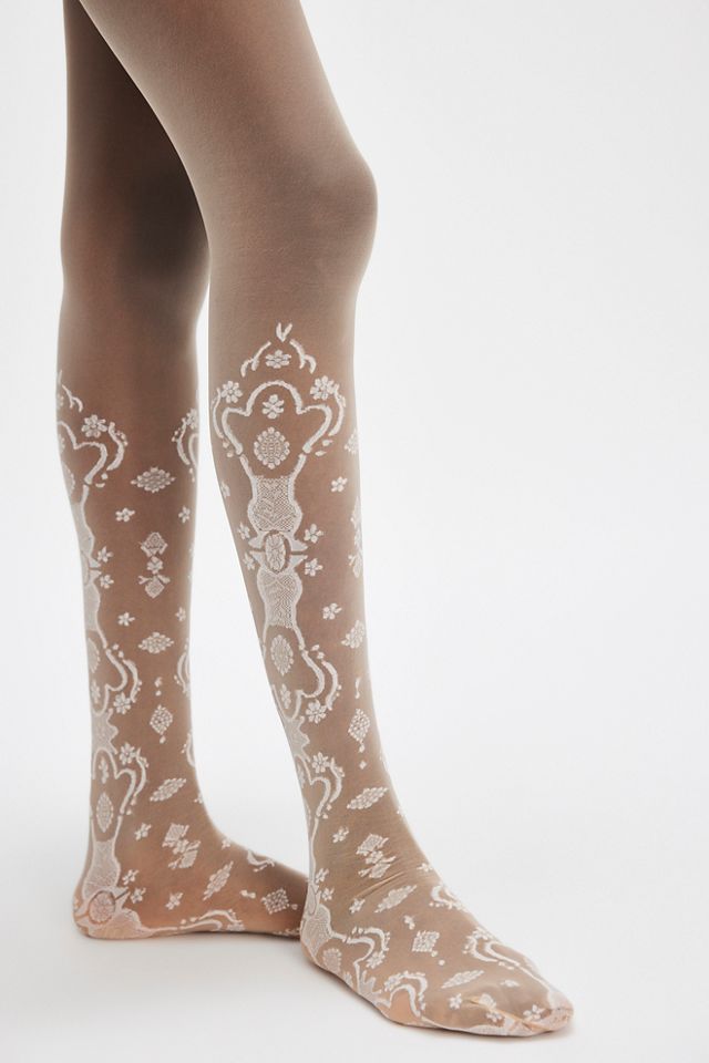 Lace Amour Tights #1