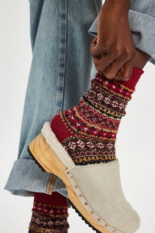 American Trench Cotton Fair Isle Socks product page