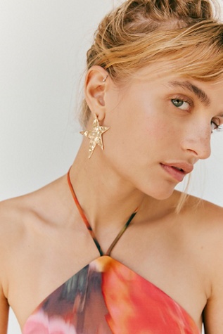 Hold Em Studs at Free People in Gold