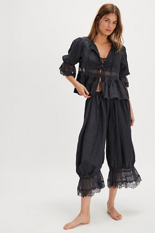 Forever Young Pants By Intimately At Free People In Ebony, Size: XS