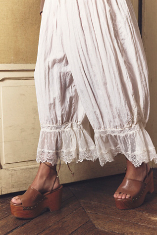 Forever Young Pants By Intimately At Free People In White Alyssum, Size: XL