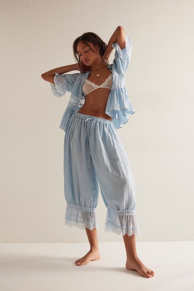 FRAMeWORK 【loomer】Botanical DYE Pants Luxe Wide Leg All Over Tie Dye Flow Pant Zebra Jasper