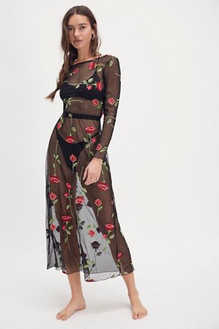 A Rose Is A Rose Ciara Long Sleeve Dress
