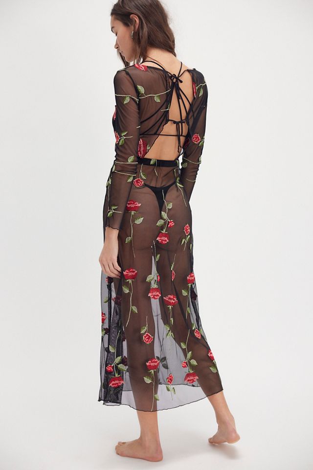 A Rose Is A Rose Ciara Long Sleeve Dress #1