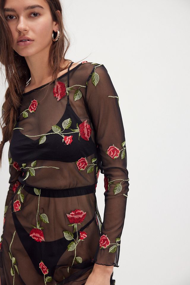 A Rose Is A Rose Ciara Long Sleeve Dress #2