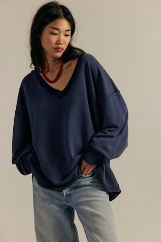 We The Free Venice V-Neck Sweatshirt product page