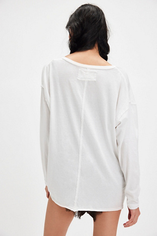 We The Free Nina V-Neck Long-Sleeve Tee