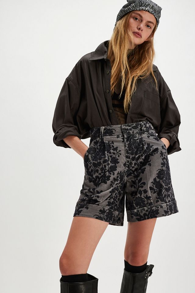 Rock Romance Printed Shorts #1