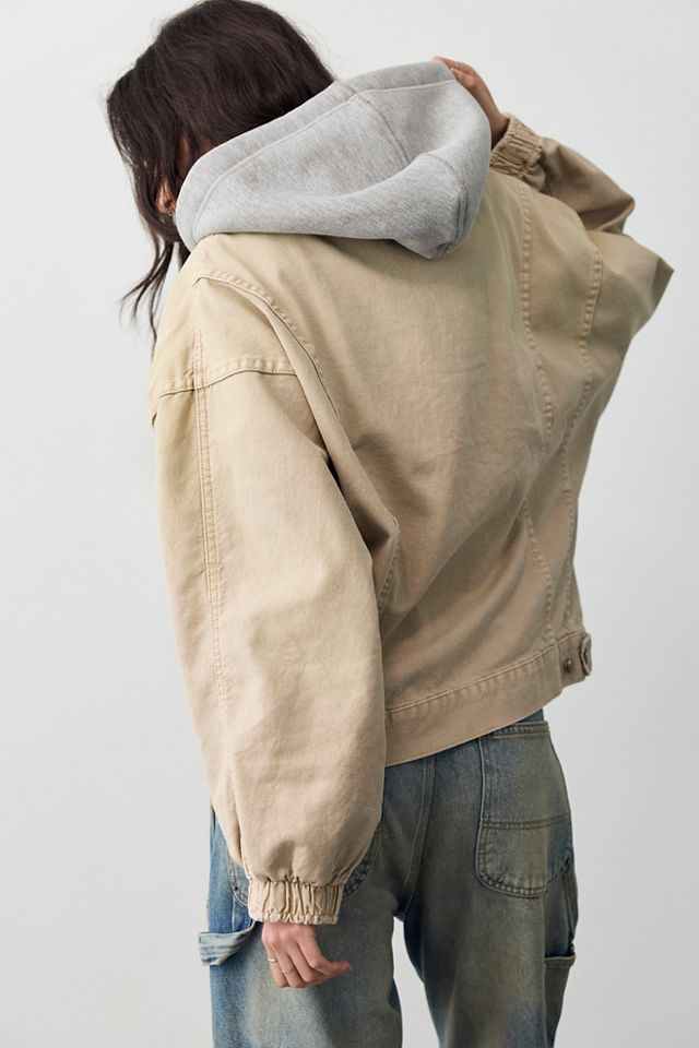 We The Free Iggy Hooded Denim Jacket #1