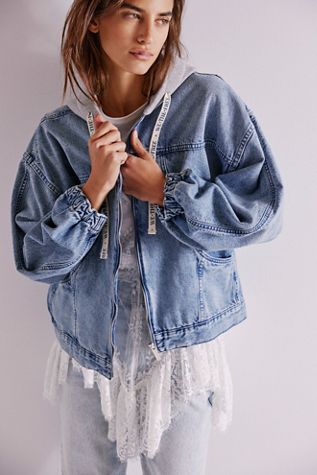 【正規品】Bibiy JOSIE DENIM JACKET The Josie Oversized Denim Jacket – Shoppe Twelve