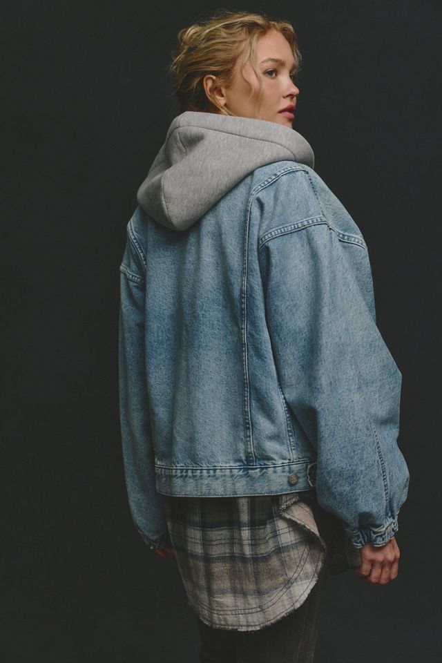 We The Free Iggy Hooded Denim Jacket #2