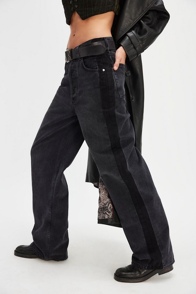 再入荷商品 Citizens of Humanity Ayla Baggy Tuxedo Stripe Jeans | Free ルアー・フライ