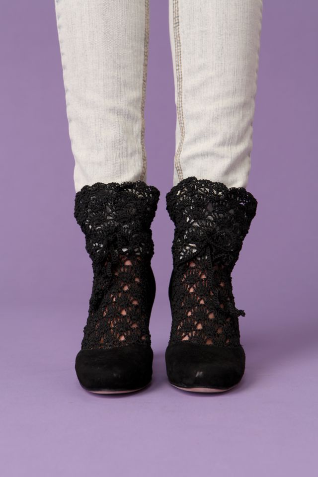 Crochet Ankle Bootie #3