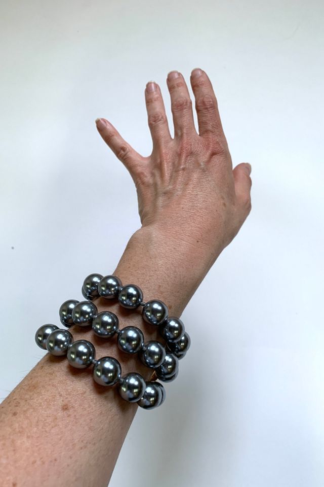 Vintage 1980s Triple Strand Bracelet Selected by SharpLilTeeth #3