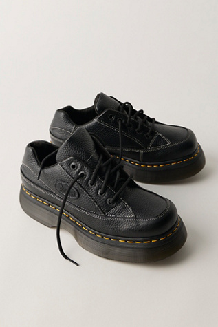 Женские туфли Dr. Martens Buzz Kit Oxfords, цвет: Чёрный — фото 2